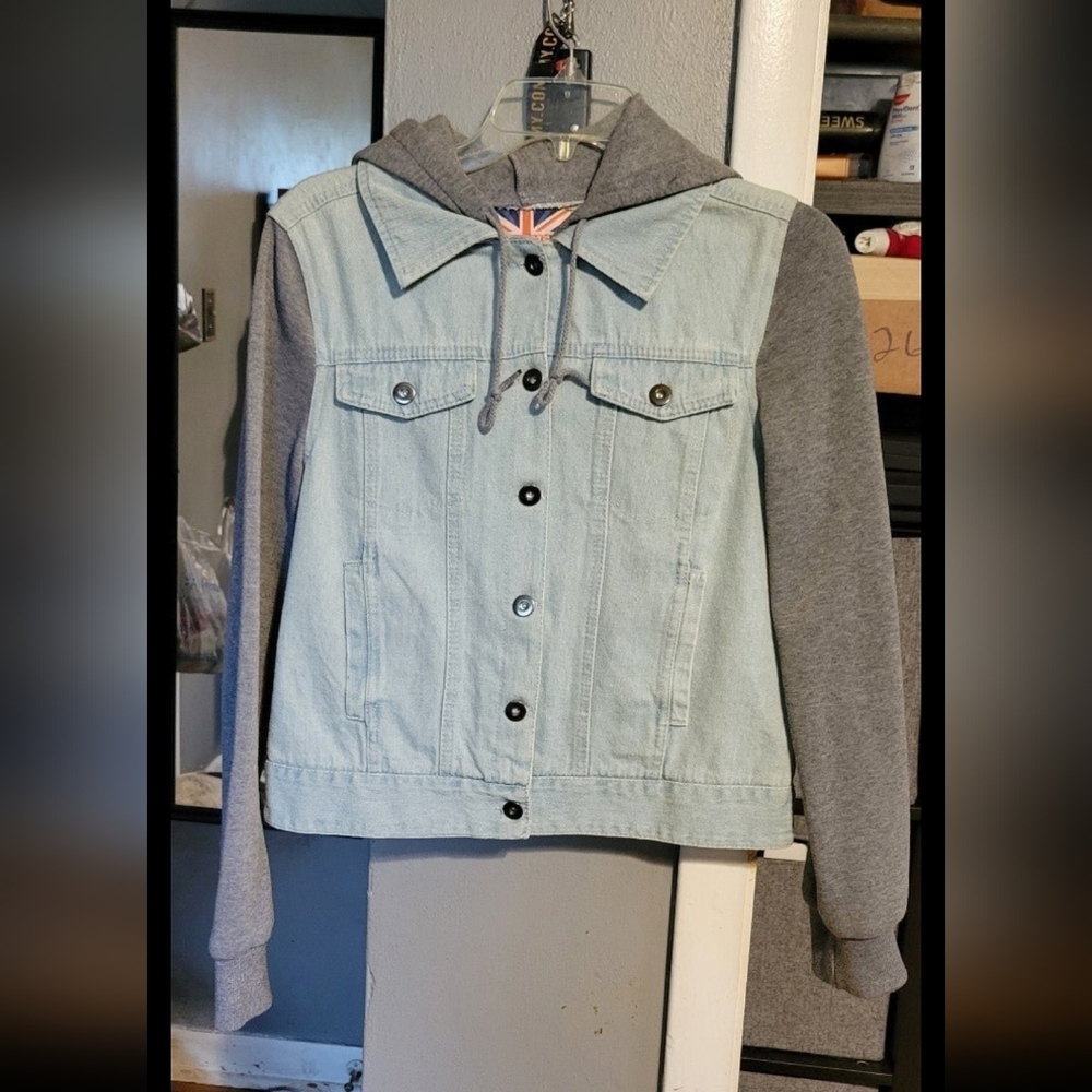 Denim Jean Jacket Size Large